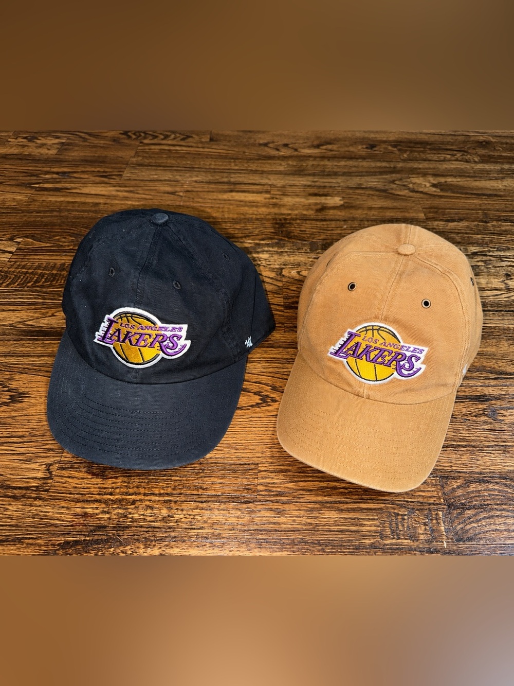 BUNDLE Los Angeles Lakers X Carhartt Classic Strap-back Baseball Cap ‘47 Brand